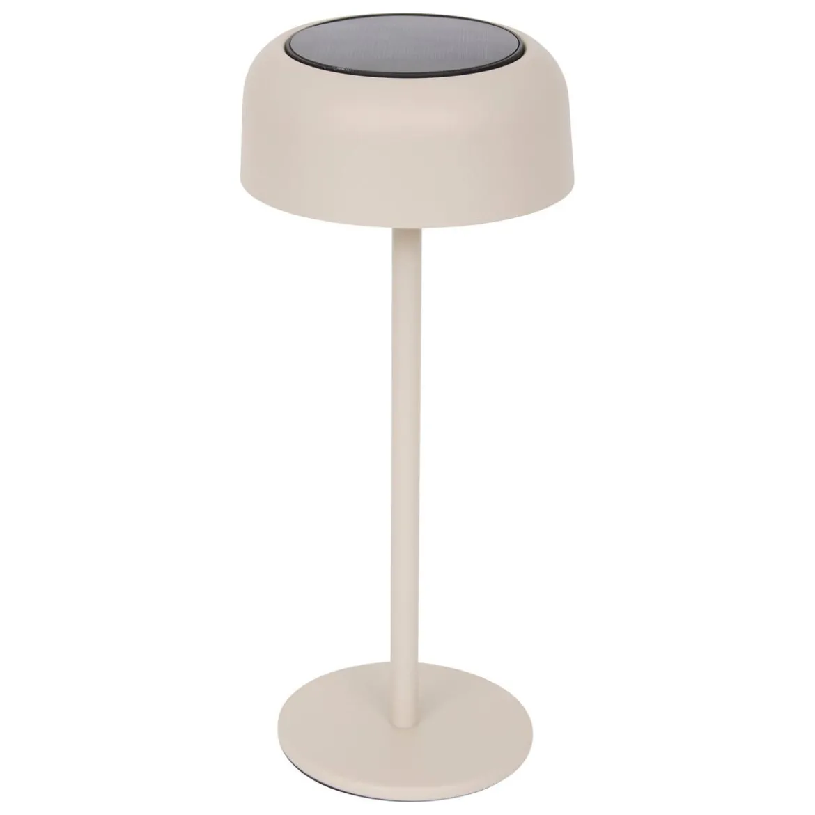 LAMPE SOLAIRE BOLTY RECHARGEABLE USBC ARGILE H.30CM