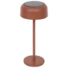 LAMPE SOLAIRE BOLTY RECHARGEABLE USBC ACAJOU H.30CM