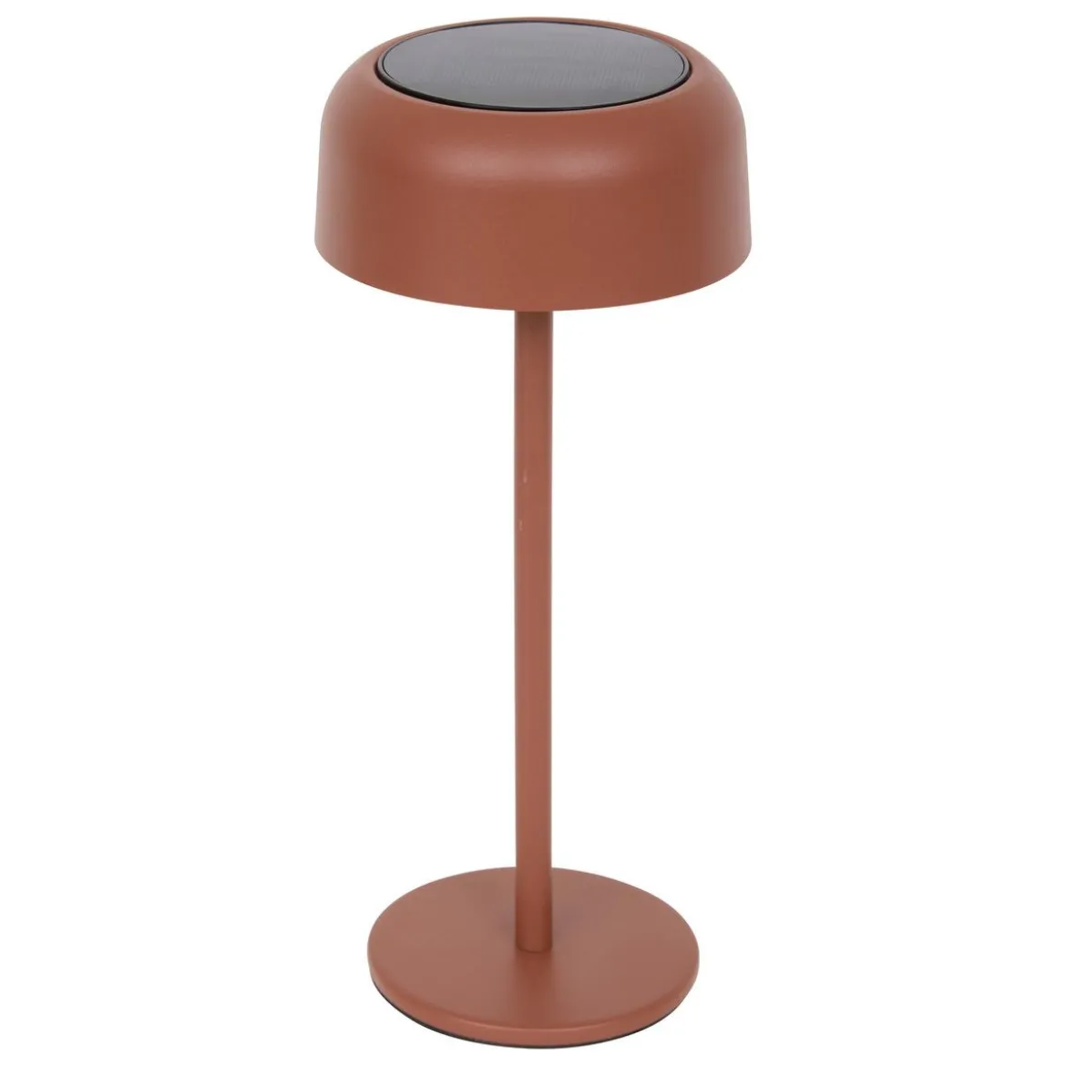 LAMPE SOLAIRE BOLTY RECHARGEABLE USBC ACAJOU H.30CM