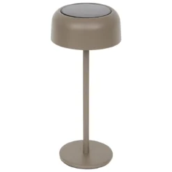 LAMPE SOLAIRE BOLTY RECHARGEABLE USBC CAFE H.30CM