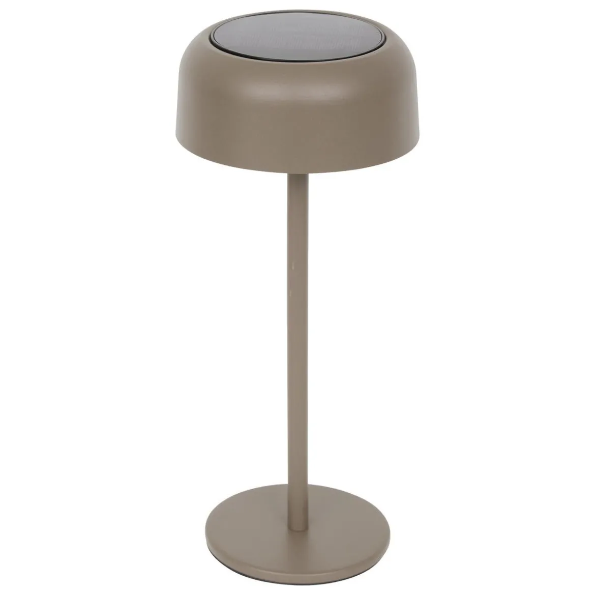 LAMPE SOLAIRE BOLTY RECHARGEABLE USBC CAFE H.30CM