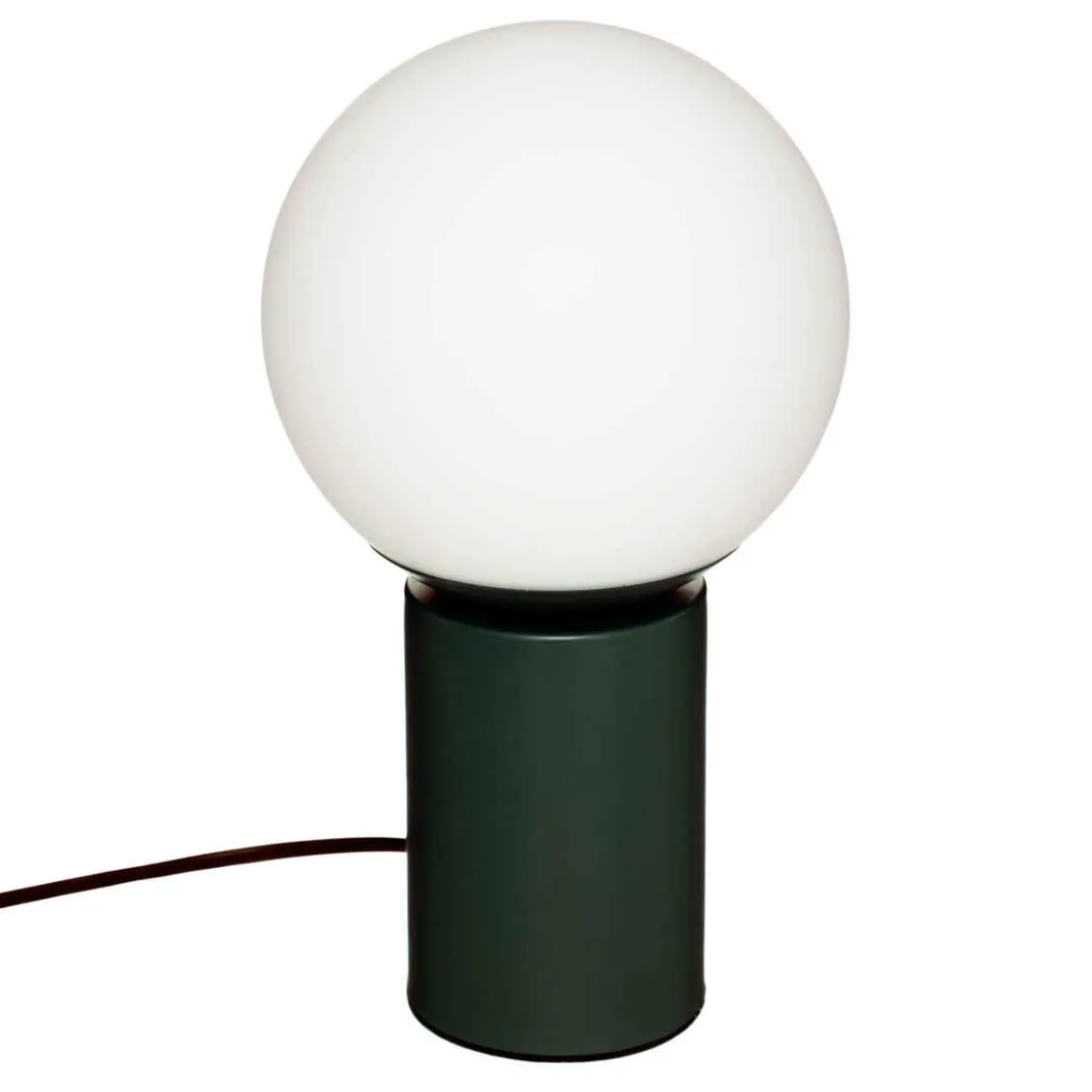 LAMPE TOUCH BOULE LOU CEDRE H.26CM