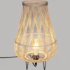 LAMPE TREPIED DARIA NATUREL H.44CM