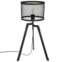LAMPE TREPIED NOAH NOIR H.56CM