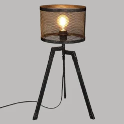 LAMPE TREPIED NOAH NOIR H.56CM