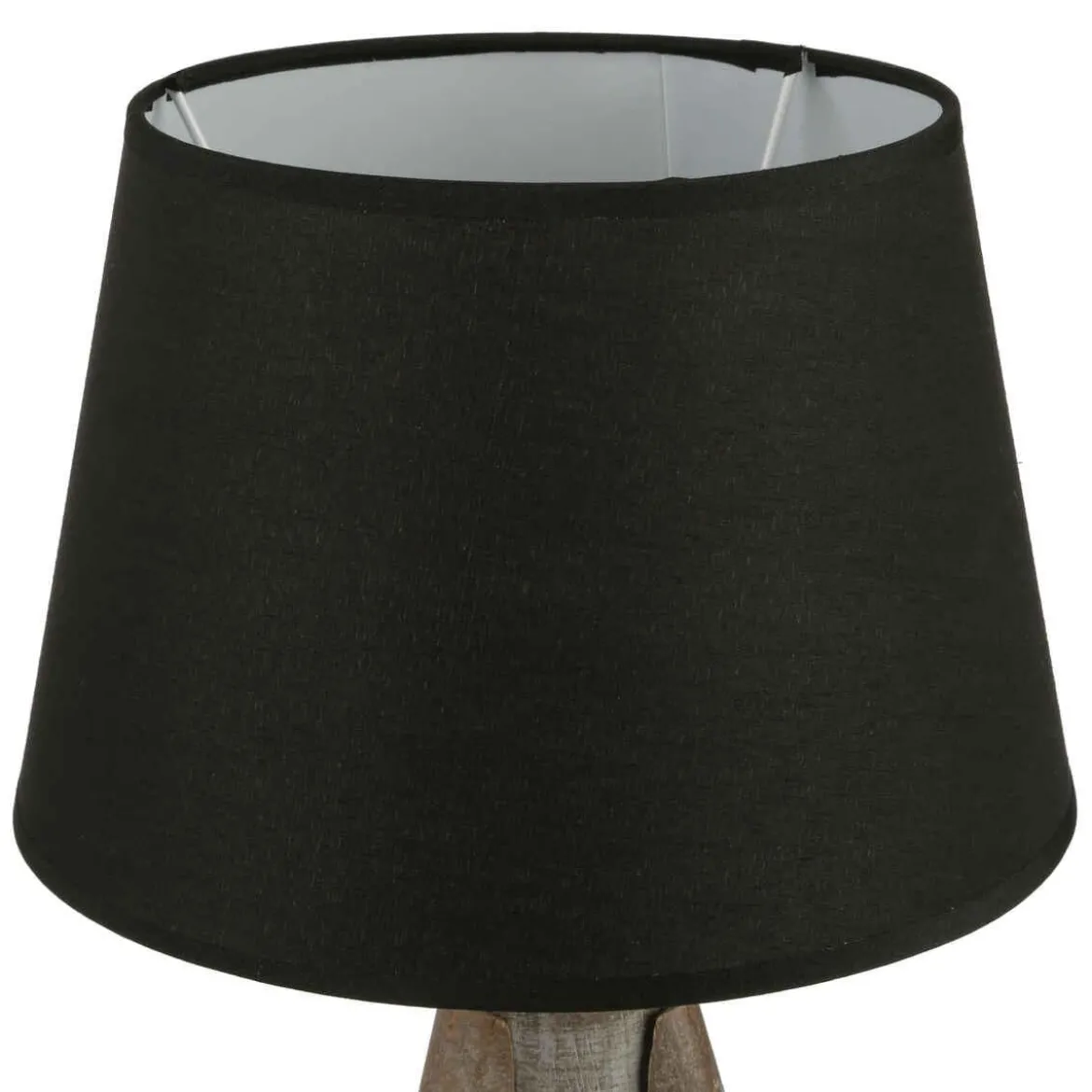 LAMPE TREPIED PIN MIRY NOIR H.48CM
