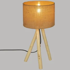 LAMPE TREPIED SEAV NATUREL H.52CM