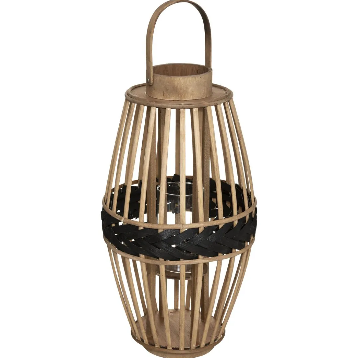 LANTERNE BAMBOU CUBA H.45CM