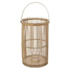 LANTERNE BAMBOU D.25X40CM