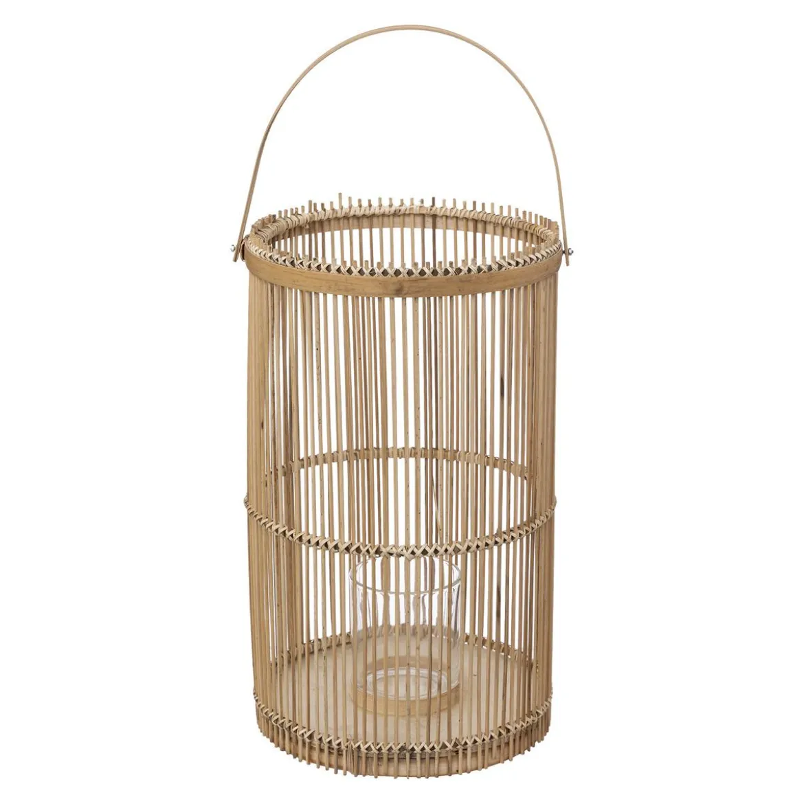 LANTERNE BAMBOU D.25X40CM