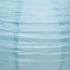 LANTERNE BOULE OYA BLEU D.35CM