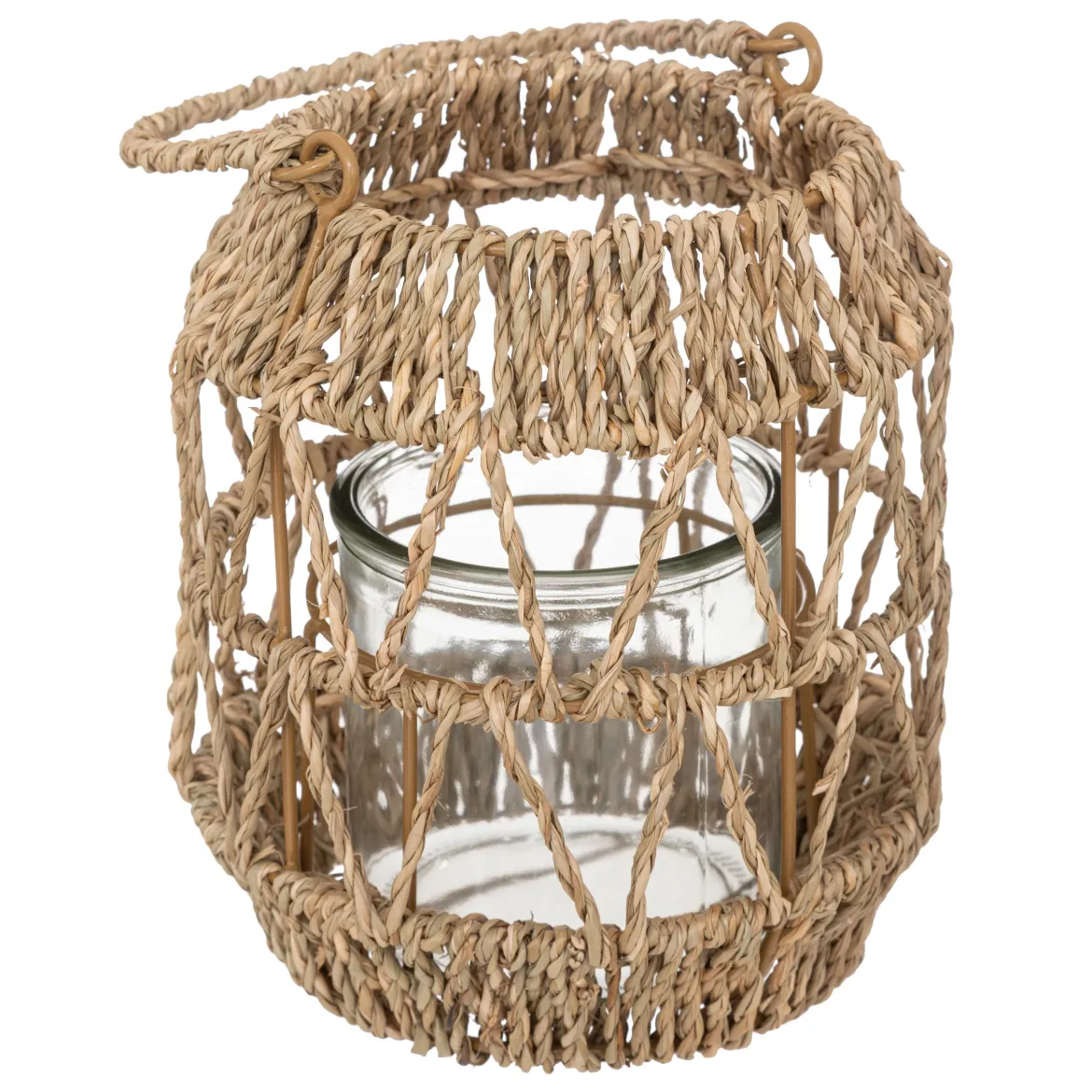 LANTERNE NATUREL MULI H.18CM
