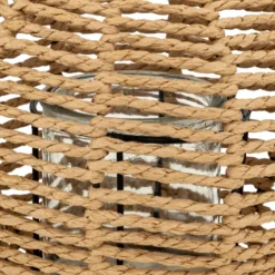 LANTERNE NATUREL RONDE MATY H.15CM