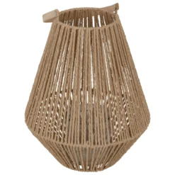 LANTERNE NATUREL ROSS BEIGE H.31CM