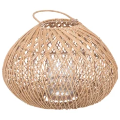 LANTERNE ROTIN LOUR H.27CM
