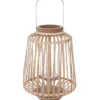 LANTERNE ROTIN NATUREL D.25X35CM