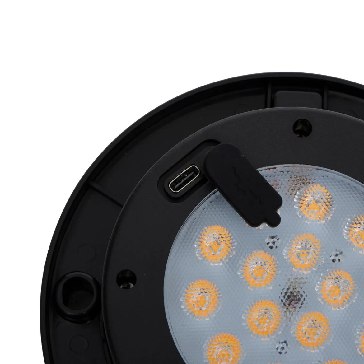 LANTERNE SOLAIRE CORDE LINY RECHARGEABLE USBC ARGILE H.36CM