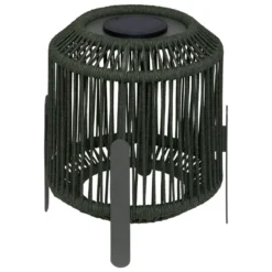 LANTERNE SOLAIRE CORDE LINY RECHARGEABLE USBC LAURIER H.36CM