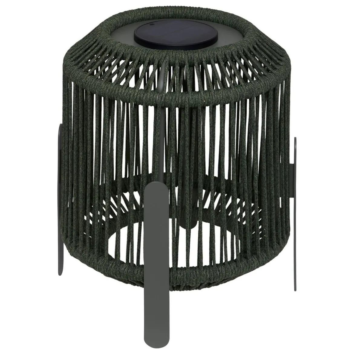 LANTERNE SOLAIRE CORDE LINY RECHARGEABLE USBC LAURIER H.36CM