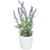 LAVANDE POT CIMENT H.36CM