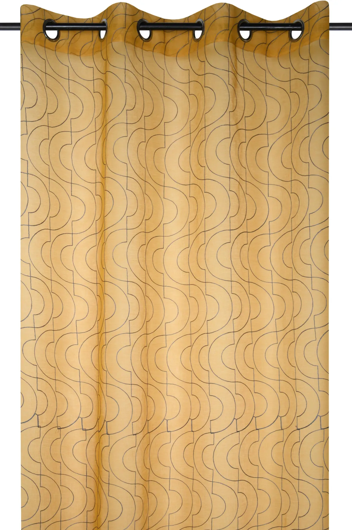 LENNY VOILE 140X260CM MOUTARDE