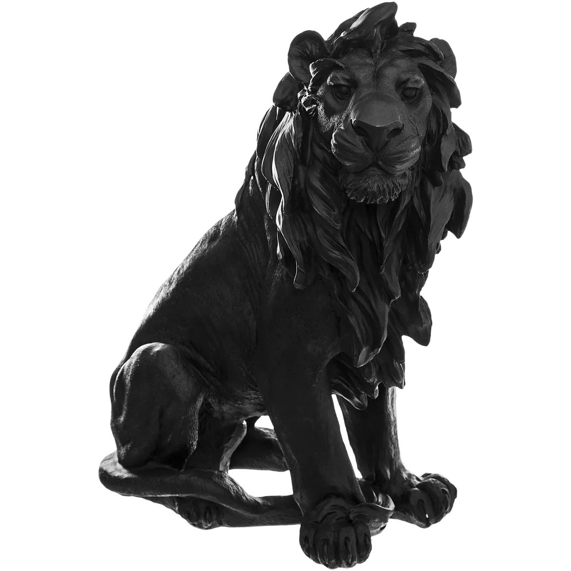 LION RESINE H.31CM