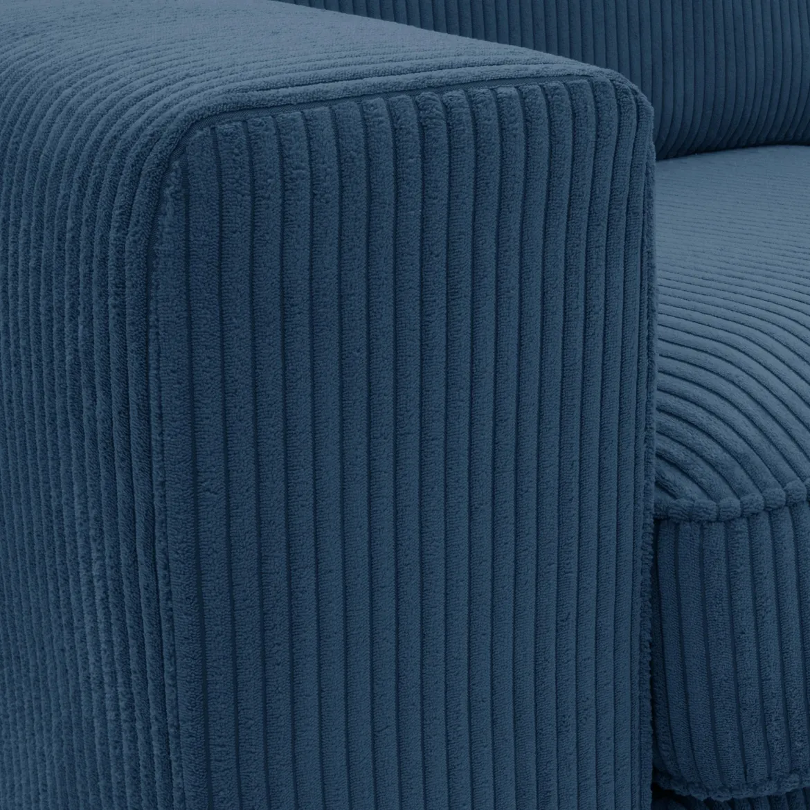 LIVIA CANAPE 2 PLACES BLEU POSO 05