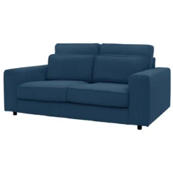 LIVIA CANAPE 2 PLACES BLEU POSO 05