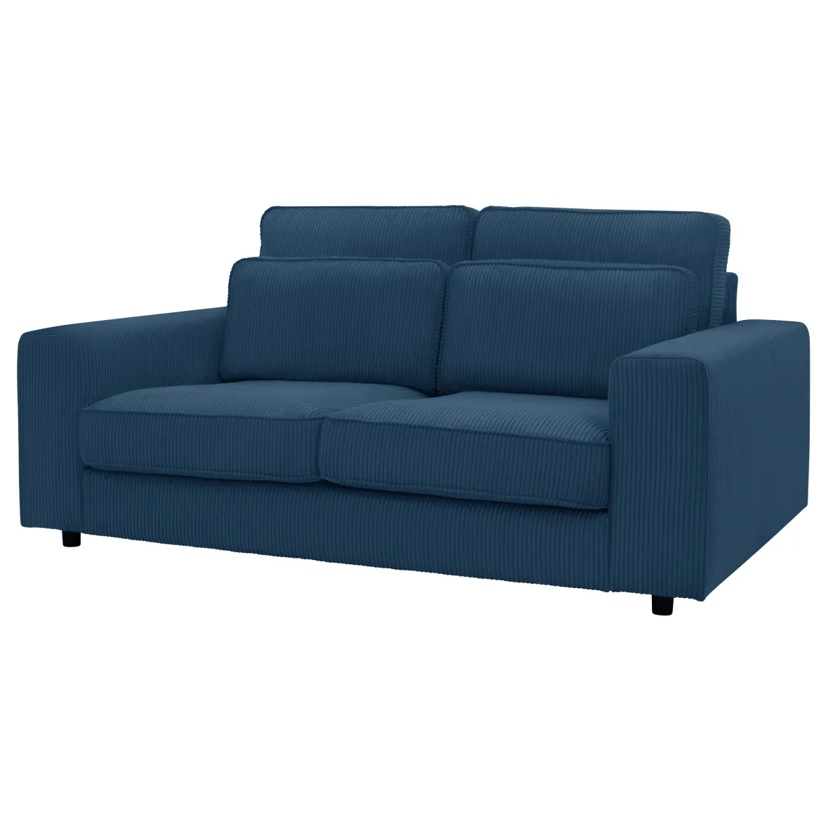 LIVIA CANAPE 2 PLACES BLEU POSO 05