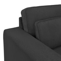 LIVIA CANAPE 2 PLACES GRIS FONCE POSO 34
