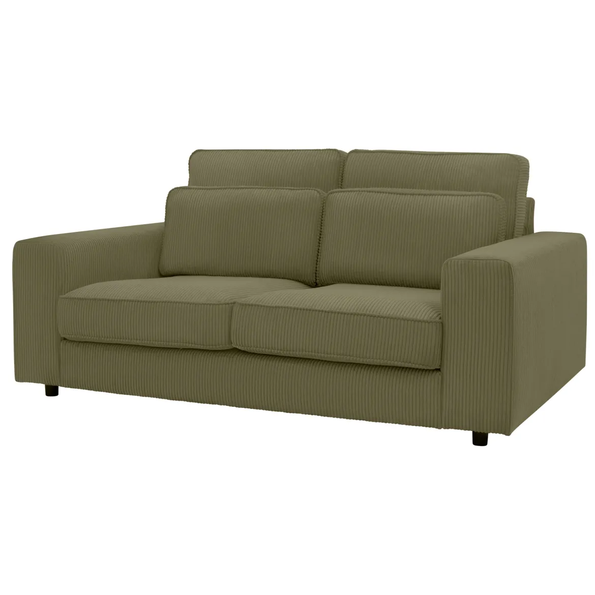 LIVIA CANAPE 2 PLACES KAKI LINCOLN 37