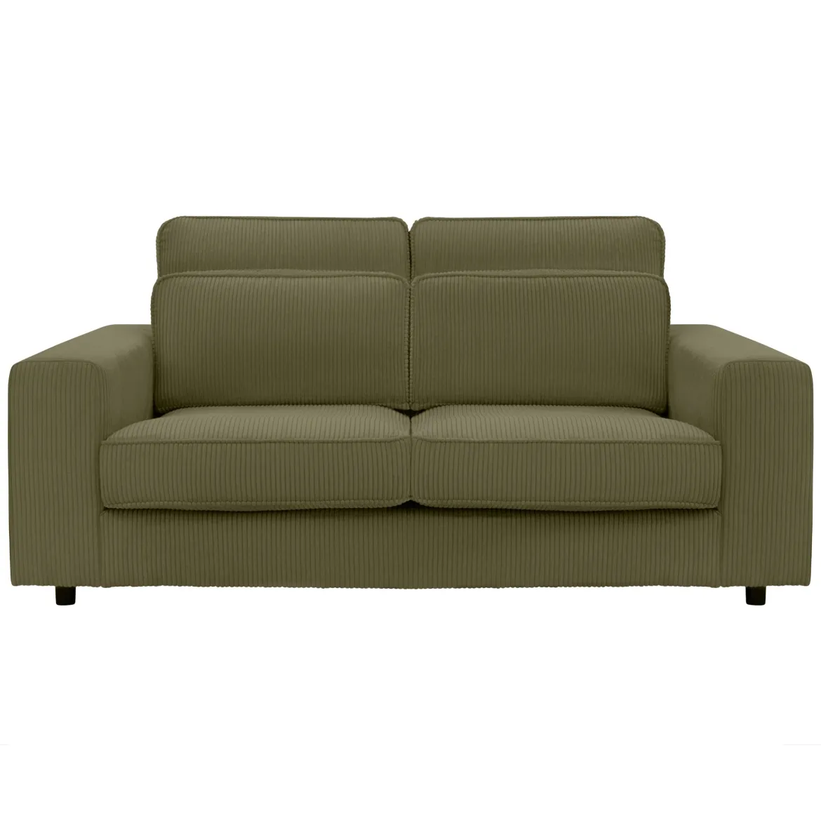 LIVIA CANAPE 2 PLACES KAKI LINCOLN 37