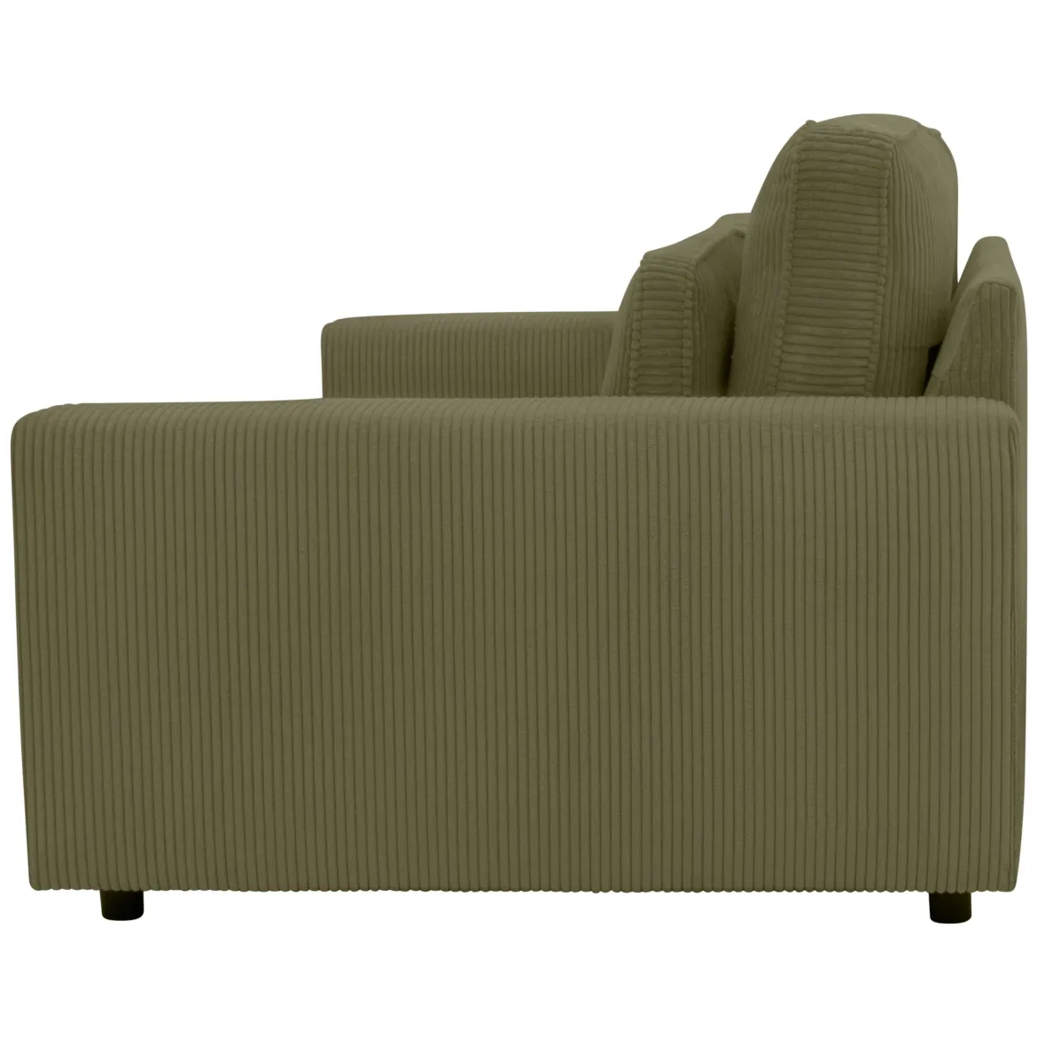 LIVIA CANAPE 2 PLACES KAKI LINCOLN 37