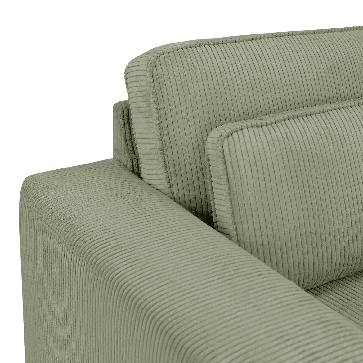 LIVIA CANAPE 2 PLACES VERT CLAIR POSO 47