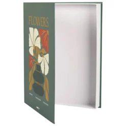 LIVRE RANGEMENT DECO BEAUTY ET FLOWERS 33X25CM