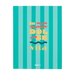 LIVRE RANGEMENT DECO DOLCE VITA 22X17CM