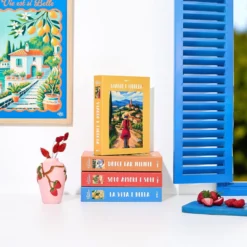 LIVRE RANGEMENT DECO GIORNI FELICI 22X17CM