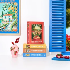 LIVRE RANGEMENT DECO GIORNI FELICI 22X17CM