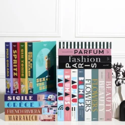 LIVRE RANGEMENT DECO PARIS LIFESTYLE 33X25CM