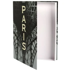 LIVRE RANGEMENT DECO PARIS LIFESTYLE 33X25CM