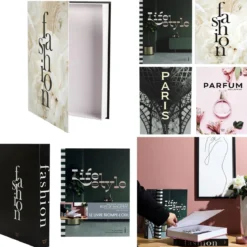 LIVRE RANGEMENT DECO PARIS LIFESTYLE 33X25CM