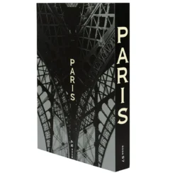 LIVRE RANGEMENT DECO PARIS LIFESTYLE 33X25CM