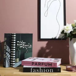 LIVRE RANGEMENT DECO PARIS LIFESTYLE 33X25CM