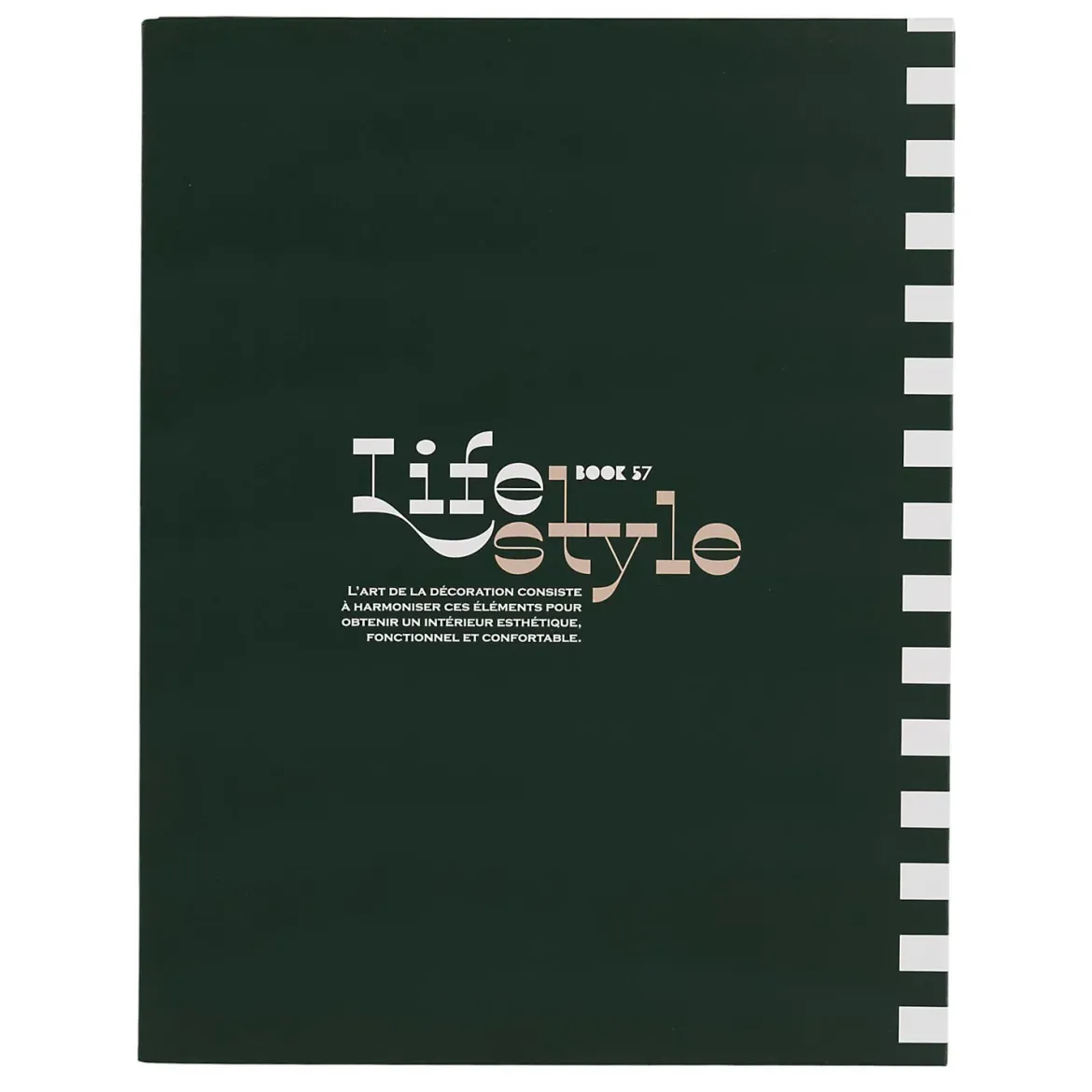 LIVRE RANGEMENT DECO PARIS LIFESTYLE 33X25CM