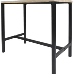 LOKA TABLE MANGE DEBOUT ET 4 TABOURETS
