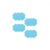 LOT 4 TAPIS ANTI DERAPANTS NUAGES BLEU CIEL