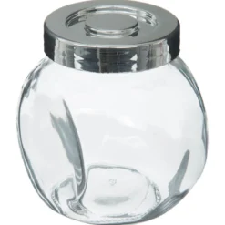 LOT 4 BOCAUX A EPICES 0.2L VERRE COUVERCLE INOX