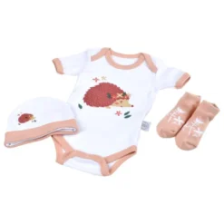 LOT BODY BONNET ET CHAUSSETTES TAILLE NAISSANCE