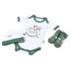 LOT BODY BONNET ET CHAUSSETTES TAILLE NAISSANCE COTON