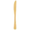 LOT 2 COUTEAUX GOLD INOX OR